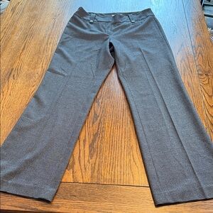 Atelier Luxe Textured Dress Pants Trousers Slacks Size 10 Long Inseam Workwear